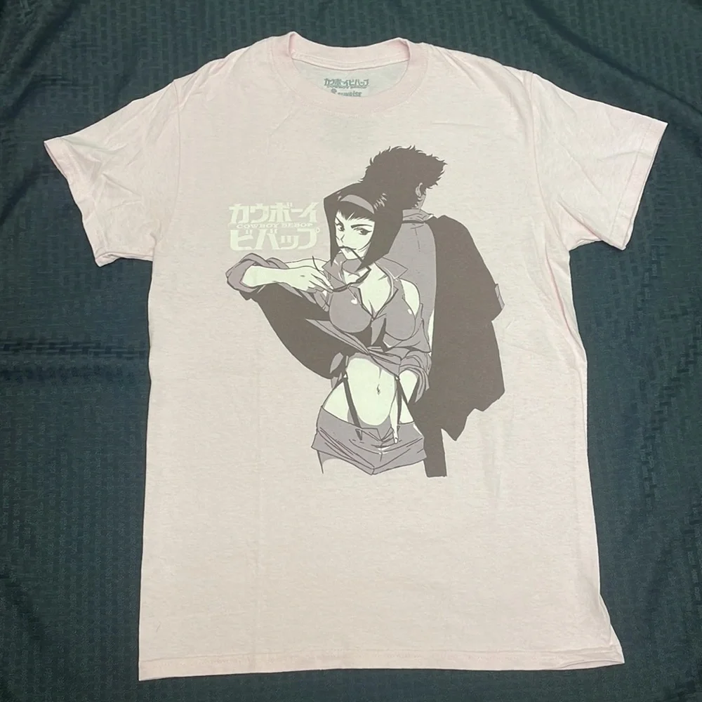 Sunrise Funmation Cowboy Bebop Pink Shirt Size Small - Picture 2 of 4